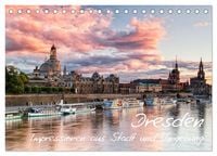 Produktbild: Dresden: Impressionen aus Stadt und Umgebung (Tischkalender 2026 DIN A5 quer), CALVENDO Monatskalender
