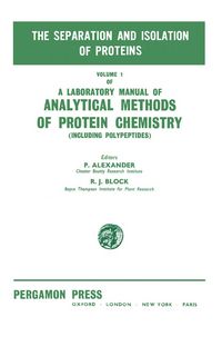 Produktbild: The Separation and Isolation of Proteins