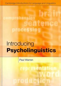 Produktbild: Introducing Psycholinguistics