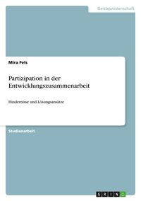 Produktbild: Partizipation in der Entwicklungszusammenarbeit