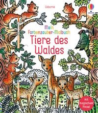 Produktbild: Mein Farbenzauber-Malbuch: Tiere des Waldes