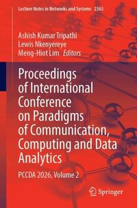 Produktbild: Proceedings of International Conference on Paradigms of Communication, Computing and Data Analytics
