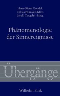 Produktbild: Ph&auml;nomenologie der Sinnereignisse