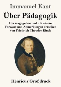 Produktbild: &Uuml;ber P&auml;dagogik (Gro&szlig;druck)
