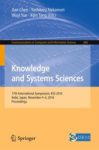 Produktbild: Knowledge and Systems Sciences