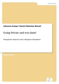 Produktbild: Going Private und was dann?