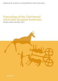 Produktbild: Proceedings of the 23rd Annual UCLA Indo-European Conference