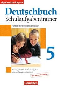 Produktbild: Deutschbuch Gym. 5. Jg./Schulaufg.train./By