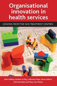 Produktbild: Organisational innovation in health services