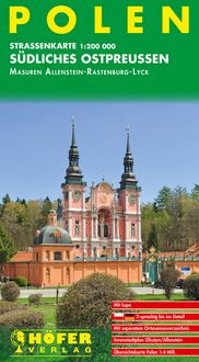 Produktbild: H&ouml;fer Polen PL010 S&uuml;edliches Ostpreussen/1 : 200 000