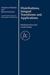 Produktbild: Distribution, Integral Transforms and Applications