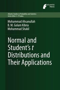 Produktbild: Normal and Student&acute;s t Distributions and Their Applications