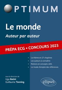 Produktbild: Le monde ECG 2023 - Auteur par auteur