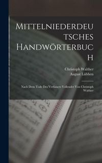 Produktbild: Mittelniederdeutsches Handw&ouml;rterbuch
