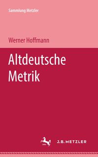 Produktbild: Altdeutsche Metrik