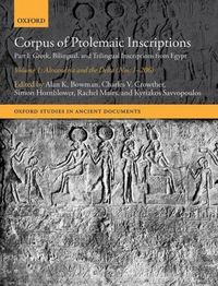 Produktbild: Corpus of Ptolemaic Inscriptions Volume 1, Alexandria and the Delta (Nos. 1-206)