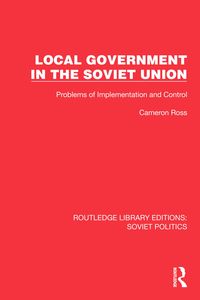 Produktbild: Local Government in the Soviet Union