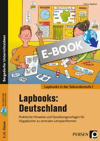 Produktbild: Lapbooks: Deutschland 5./6. Klasse