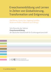 Produktbild: Erwachsenenbildung und Lernen in Zeiten von Globalisierung, Transformation und Entgrenzung