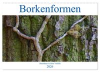 Produktbild: Borkenformen (Wandkalender 2026 DIN A2 quer), CALVENDO Monatskalender