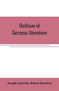 Produktbild: Outlines of German literature