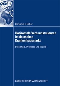 Produktbild: Horizontale Verbundstrukturen im deutschen Krankenhausmarkt