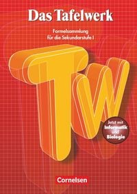 Produktbild: Das Tafelwerk - Formelsammlung f&uuml;r die Sekundarstufe I - &Ouml;stliche Bundesl&auml;nder und Berlin