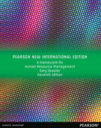Produktbild: Framework for Human Resource Management, A