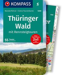 Bild vom Artikel KOMPASS Wanderführer Thüringer Wald mit Rennsteigtouren, 55 Touren vom Autor Kay Tschersich