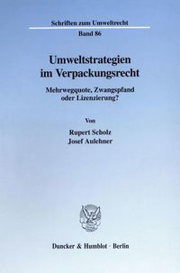 Produktbild: Umweltstrategien im Verpackungsrecht.