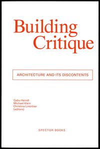 Produktbild: Building Critique