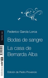 Produktbild: Bodas de sangre ; La casa de Bernarda Alba