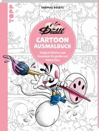 Produktbild: DIDDL &ndash; Cartoon Ausmalbuch