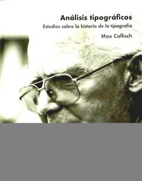 Produktbild: An&aacute;lisis tipogr&aacute;ficos : estudios sobre la historia de la tipograf&iacute;a