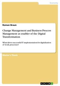 Produktbild: Change Management and Business Process Management as enabler of the Digital Transformation