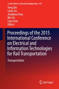 Produktbild: Proceedings of the 2015 International Conference on Electrical and Information Technologies for Rail Transportation