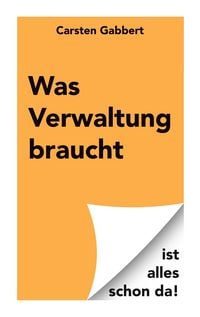 Produktbild: Was Verwaltung braucht