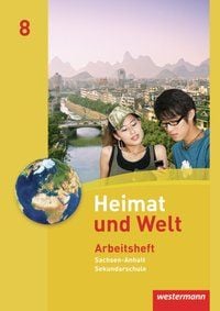 Produktbild: Heimat und Welt 8. Arbeitsheft. Sekundarschulen. Sachsen-Anhalt