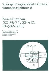 Produktbild: Maschinenbau (TI-58/59, HP-41 C, FX-502/602 P)