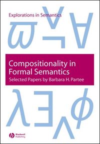 Produktbild: Compositionality in Formal Semantics