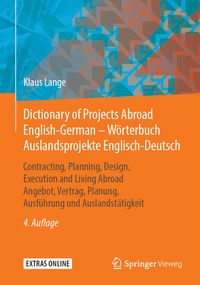 Produktbild: Dictionary of Projects Abroad English-German &ndash; W&ouml;rterbuch Auslandsprojekte Englisch-Deutsch