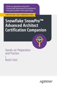 Produktbild: Snowflake SnowPro(TM) Advanced Architect Certification Companion