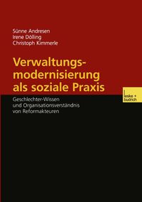 Produktbild: Verwaltungsmodernisierung als soziale Praxis
