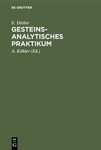 Produktbild: Gesteinsanalytisches Praktikum