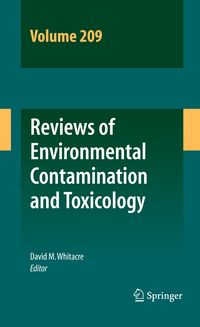 Produktbild: Reviews of Environmental Contamination and Toxicology Volume 209