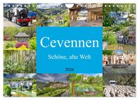 Produktbild: Cevennen - Sch&ouml;ne alte Welt (Wandkalender 2026 DIN A4 quer), CALVENDO Monatskalender