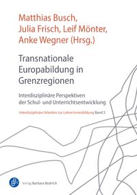 Produktbild: Transnationale Europabildung in Grenzregionen