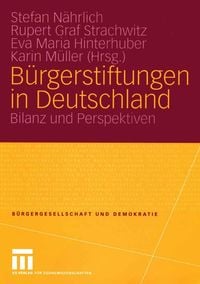 Produktbild: B&uuml;rgerstiftungen in Deutschland