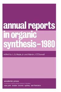 Produktbild: Annual Reports in Organic Synthesis - 1980