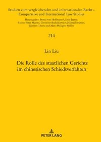 Produktbild: Die Rolle des staatlichen Gerichts im chinesischen Schiedsverfahren